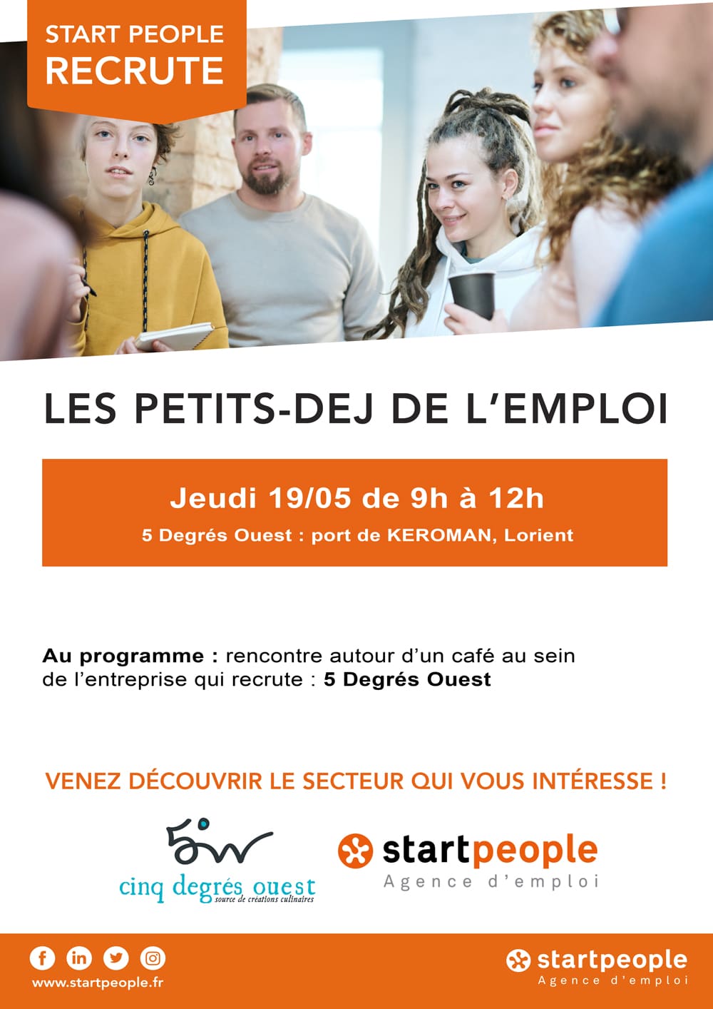 Agence d’intérim : Start Peopdes entretiens