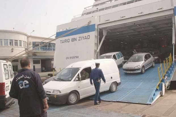 Algérie ferries : interdit l’embarquement des véhicules utilitaires