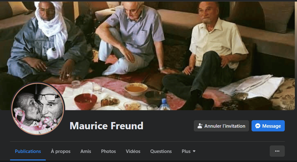profile facebook Maurice Freund