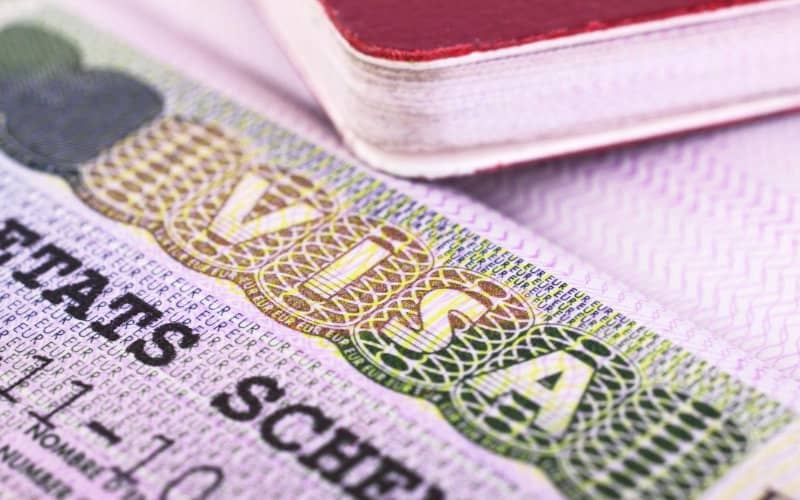 Faux visa Schengentrafic des visas
