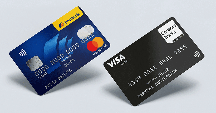 Visa , MasterCard débit ou crédit : différence