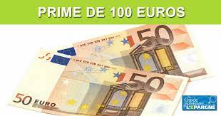 Prime de 100 euros