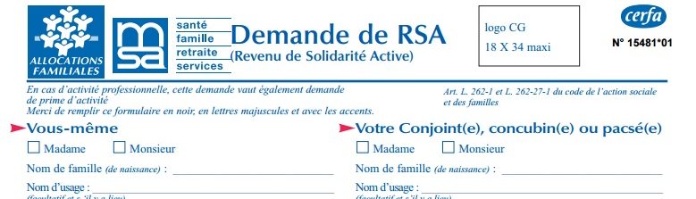 CAF France 2023 : comment faire une demande pour bénéficier de revenu de solidarité active