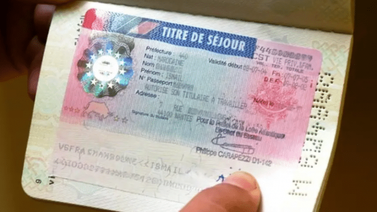 titre de voyage visa