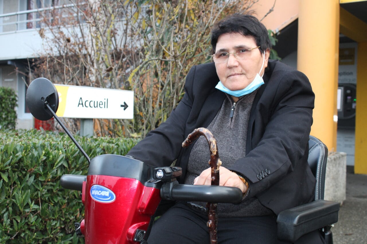 Une handicapée algérienne expulsé de chez elle