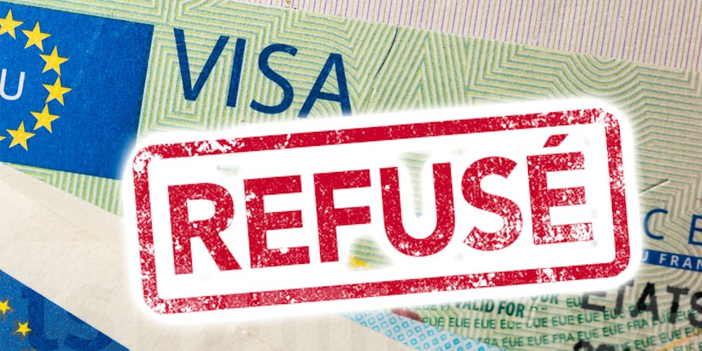 refus de visa