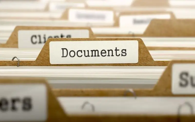 Documents à fournir 