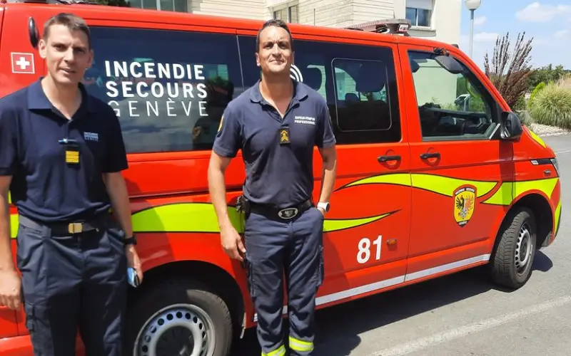 Services d'aide en Suisse : Pompiers 