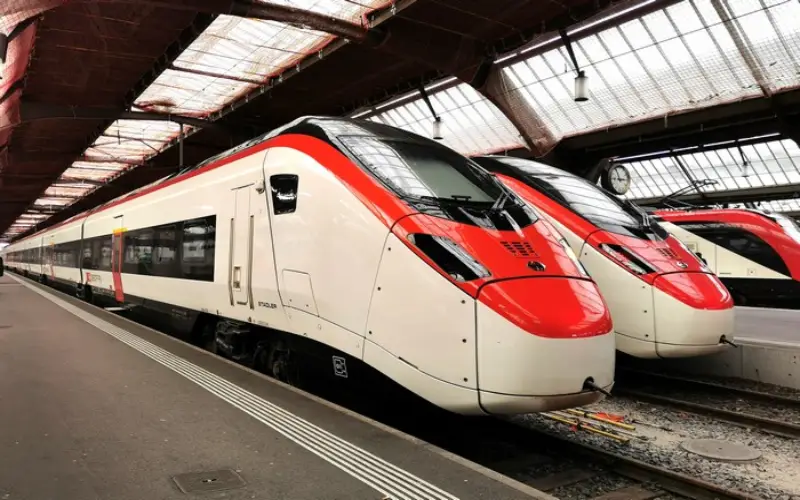 Trains internationaux en Suisse