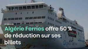 Algérie Ferries annonce une remise de 50 % pour le mois sacré