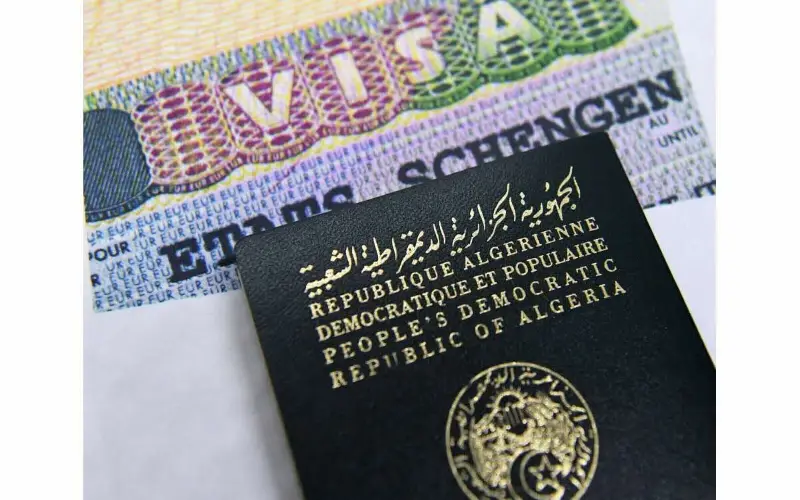 Procédure de demande d'un visa Schengen pour les algériens