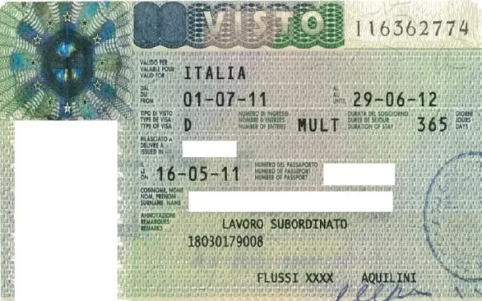 Visa de travail pour l'Italie : types, conditions et procédure