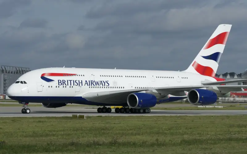 Airbus A380 de la compagnie British Airways