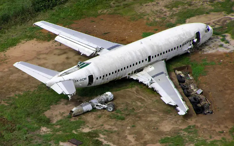Atterrissages d’avions : Crash d’un avion