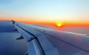 Voyage en avion : Inclinaison des ailes