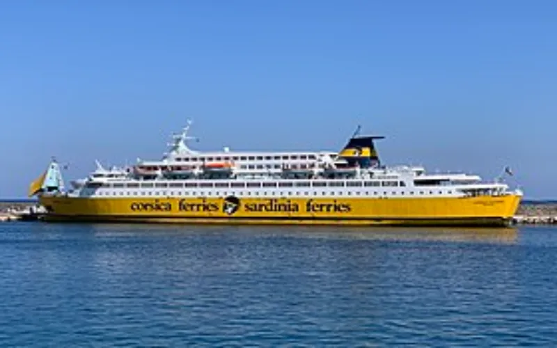 Le navire Camomilla affrété par la compagnie maritime nationale Algérie Ferries