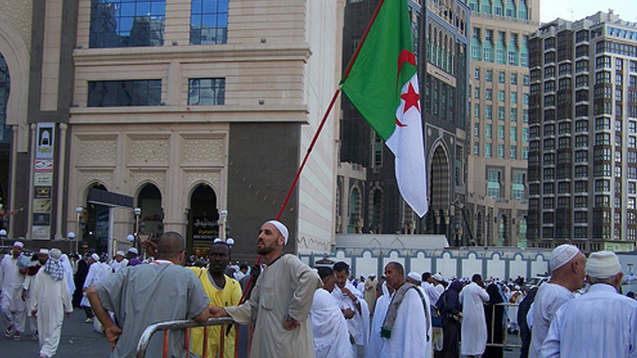 Pelerins algeriens a la Mecque