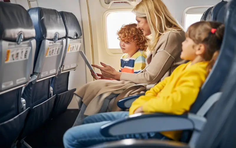 Avion : Sièges familiaux gratuits