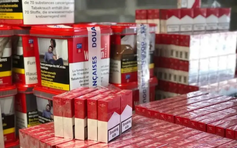 Les saisies de tabac de contrebande ont augmenté de près de 60 % en 2022