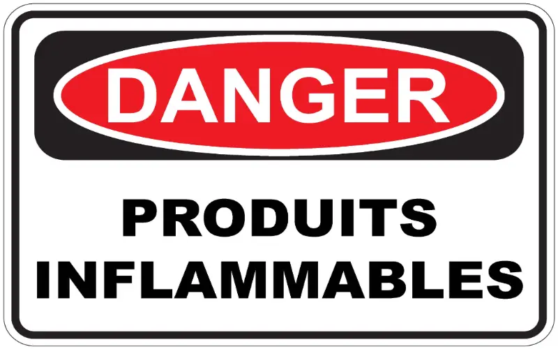 produits inflammables