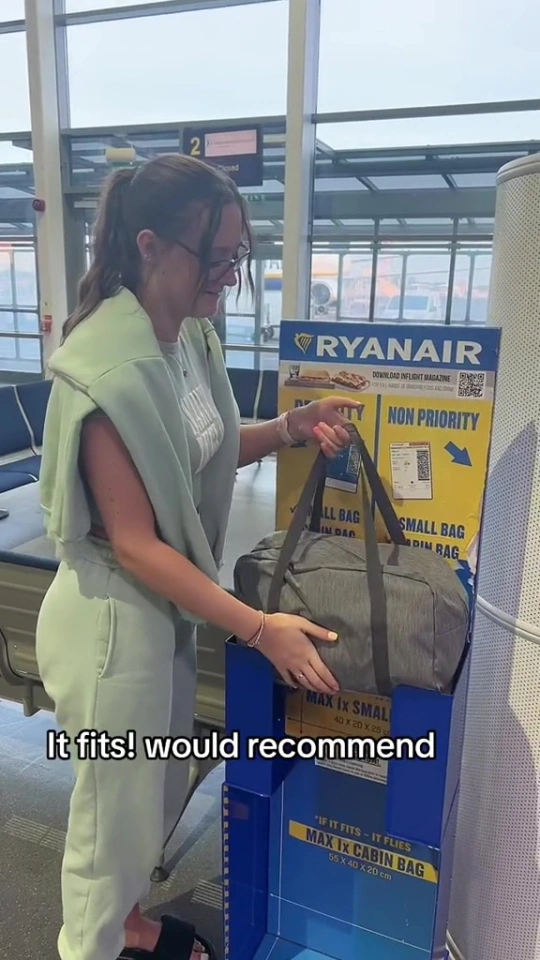 bagage a main Ryanair