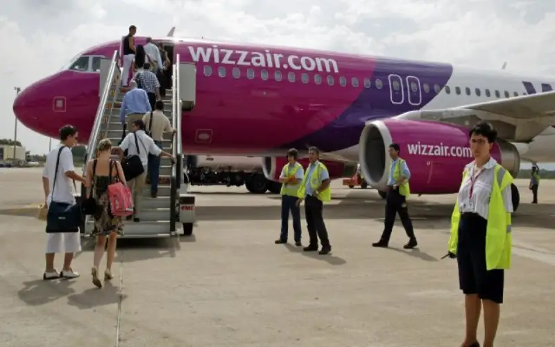 Wizz Air passagers