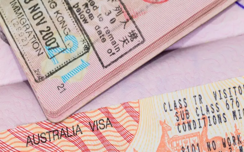 visa pour lAustralie