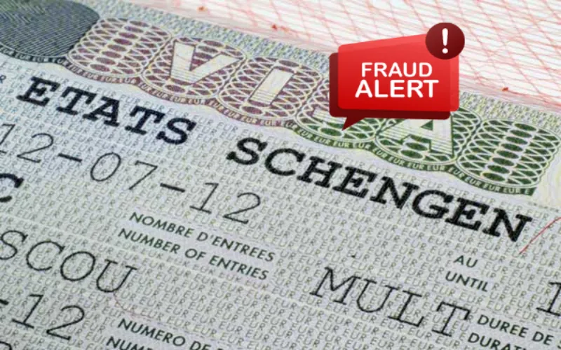 Trafic visa Schengen: Attention à l'arnaque !