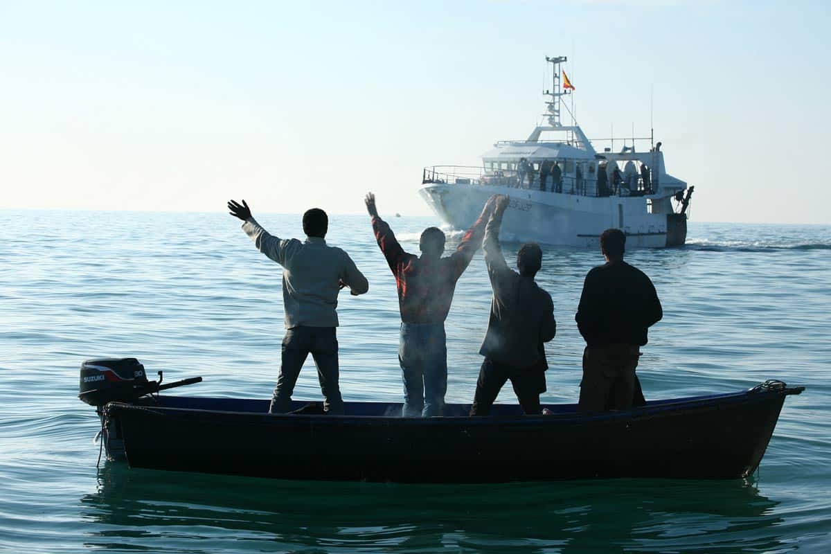 Harraga algériens: aidé par un bateau turc
