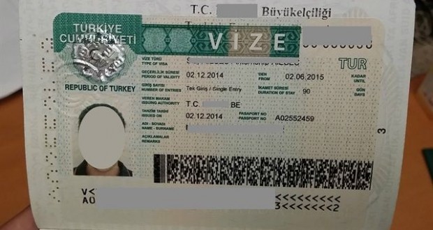 Les frais de visa Turquie mis à jour