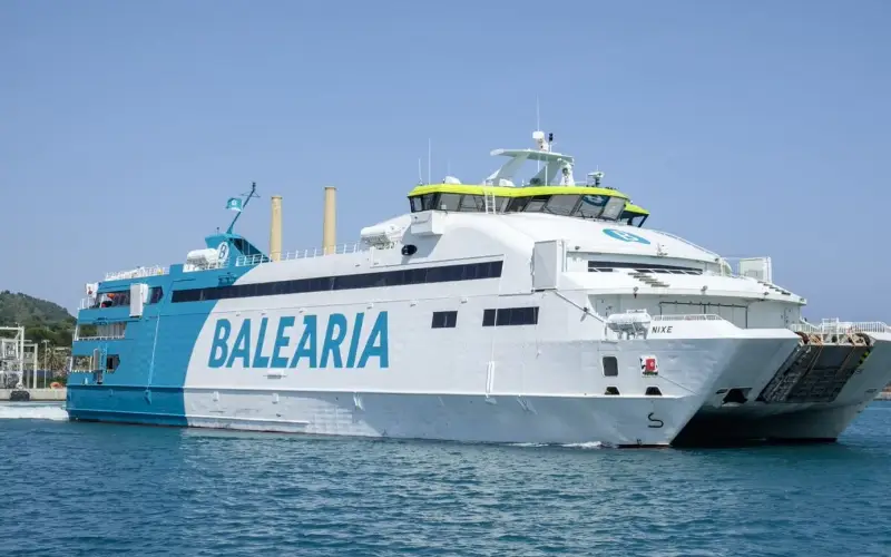 La compagnie maritime Espagnol Baleària