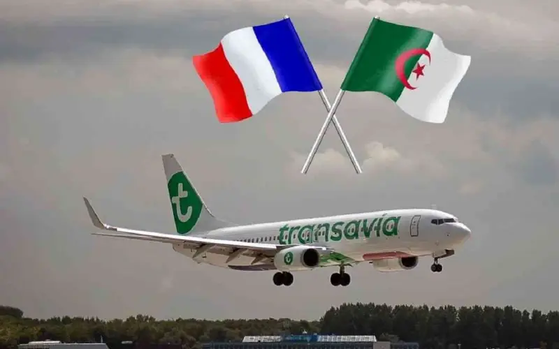 Vols Transavia entre l'Algérie et la France