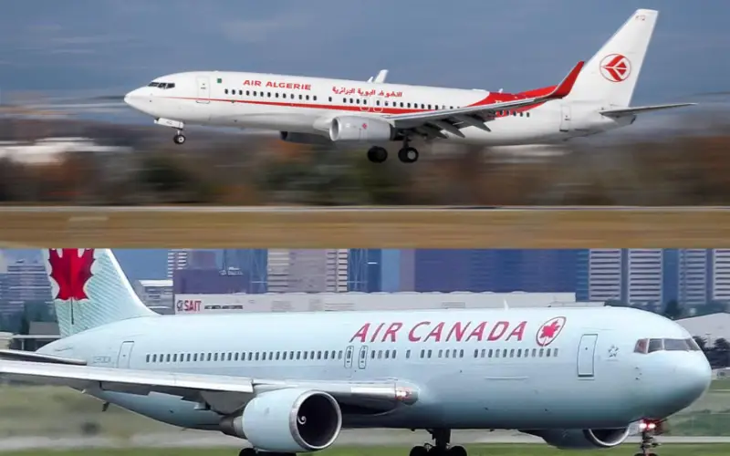Vols d'Air Algérie et Air Canada vers l'Algérie