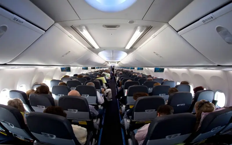 Avion : une vidéo virale d'une passagère