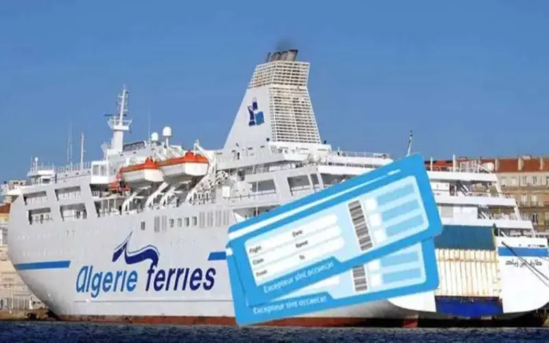 Billets Algérie Ferries