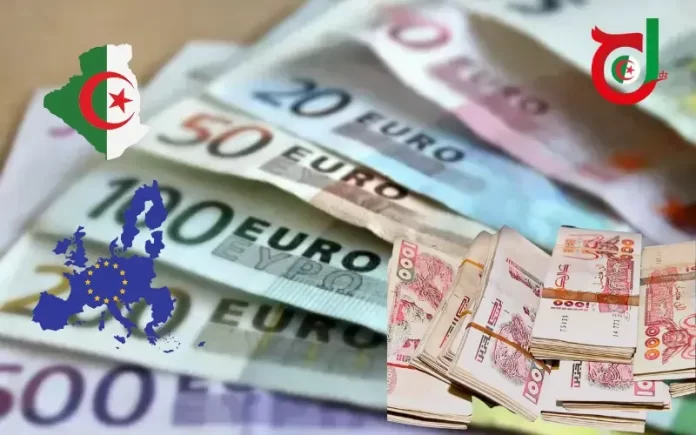 Le taux de change : l’équivalent de 100€ en dinars algériens sur le marché noir et officiel pour ce samedi 27 mai 2023
