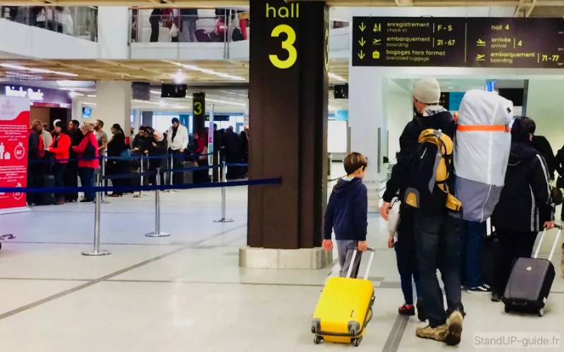 Trottinette dans un bagage en avion est-elle autorisée,