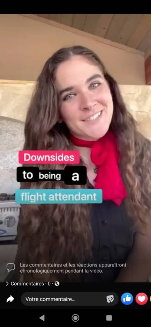 Hôtesse de l'air  : les inconvénients du métier selon une agente de bord (vidéo)