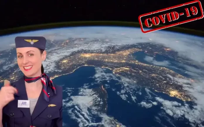 Cette hôtesse de l’air dévoile les nom des pays qui sont encore soumis aux restrictions Covid-19 (vidéo)