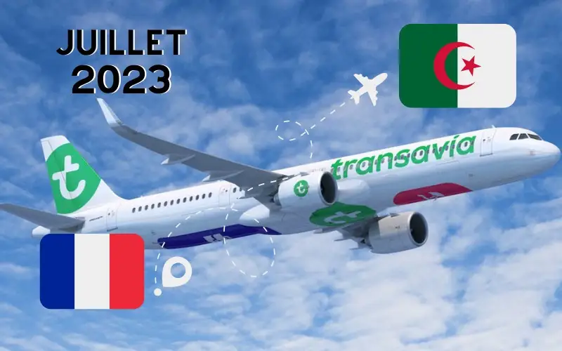 Transavia dévoile ses prix pour les vols Lyon-Alger en juillet 2023