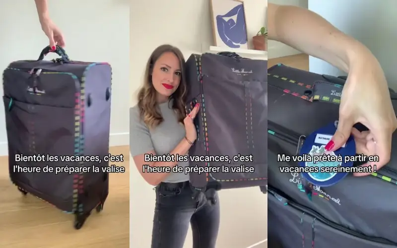 Valise voyage : astuces d'une TikTokeuse pour une Organisation Parfaite de votre bagage (vidéo)