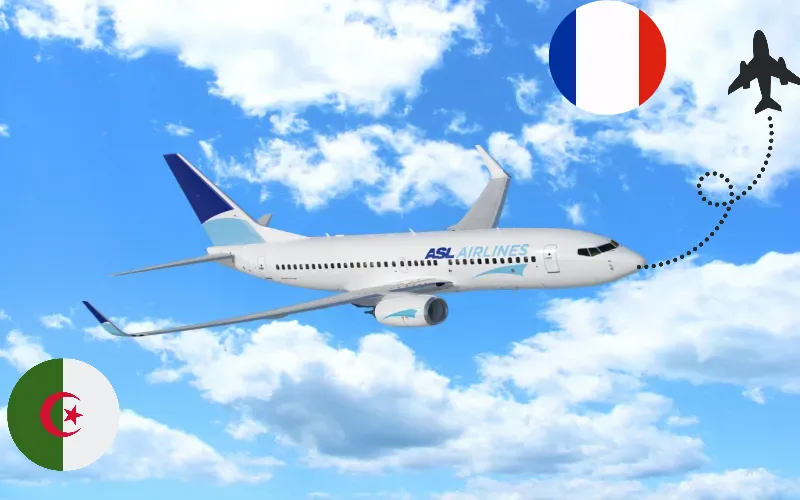 Vols ASL Airlines entre la France et l'Algérie