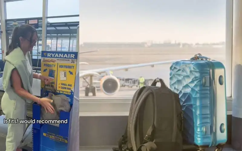 Bagage à main Ryanair : elle dévoile une astuce ingénieuse pour éviter les frais de bagages supplémentaires (vidéo)