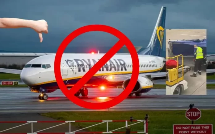 Un passager en colère contre Ryanair pour une raison tout à fait justifiée (vidéo)