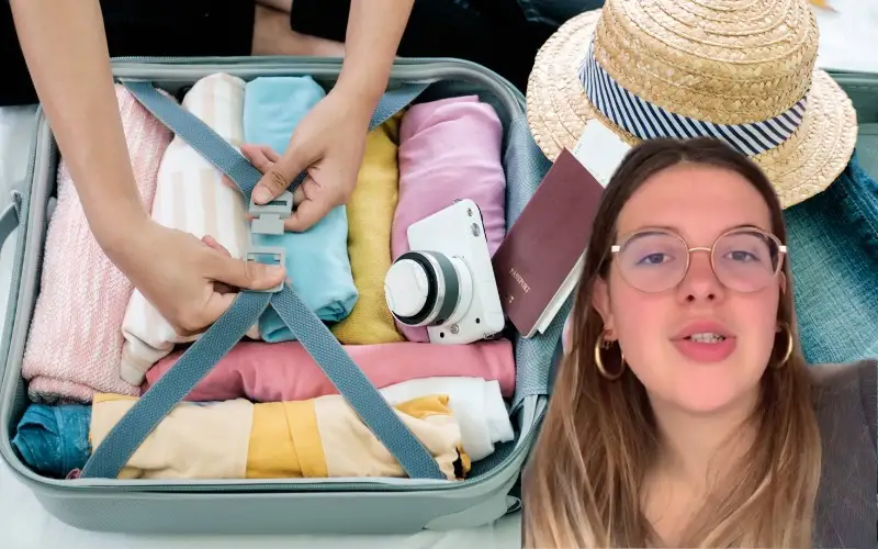 10 choses à absolument mettre dans sa valise de voyage pour les vacances selon une tiktokeuse