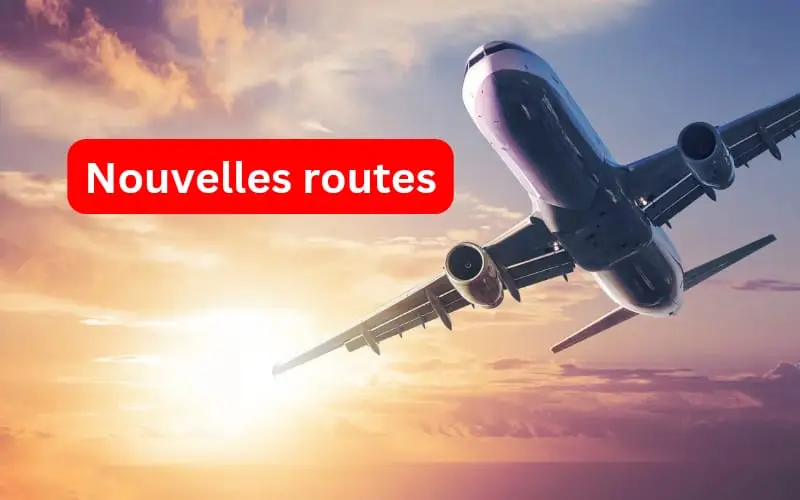 Voyages en avion : cette compagnie annonce l'ajout de quatre nouvelles routes